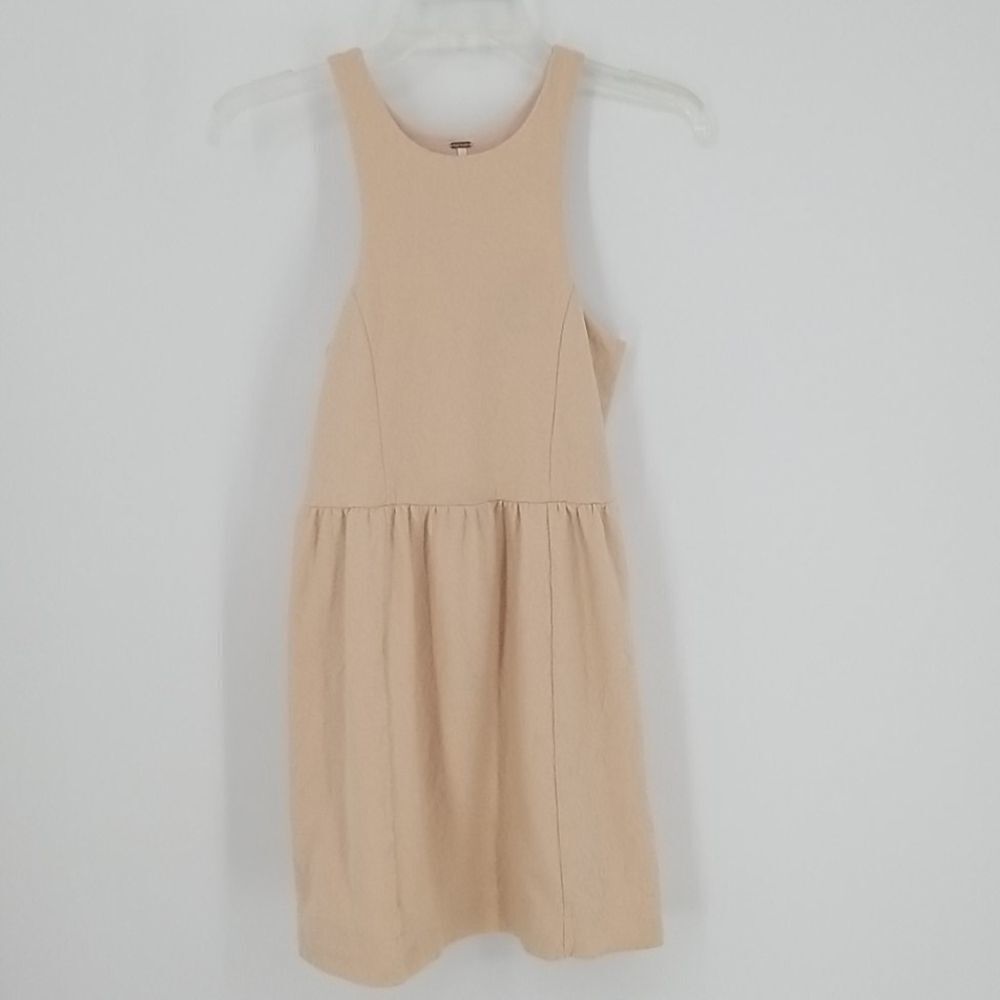 Free People  Peach Sleeveless Dress XS